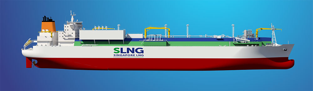 本船イメージ（提供：Hanwha Ocean Co., Ltd.）